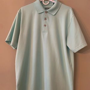 Cuvabera Men’s performance polo shirt size L.